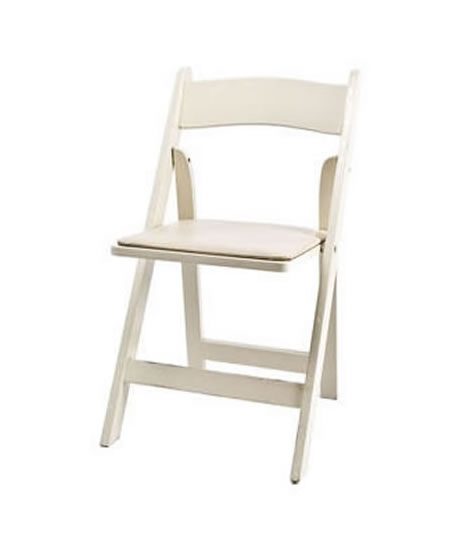 ivory folding garden chair resin wood rental chicago suburbs