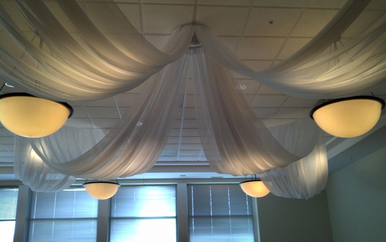 ceiling drape sheer white egpres ceiling drape sheer white egpres